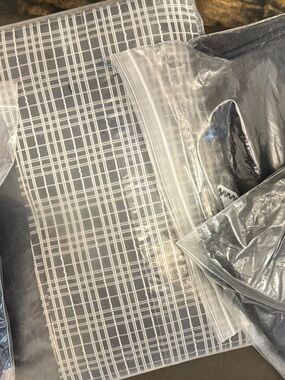 Vintage estate destash! Huge lot of material. different shades of black